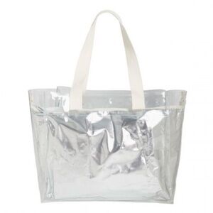 COPY - Sunnylife Silver Metallic Carry Me Tote